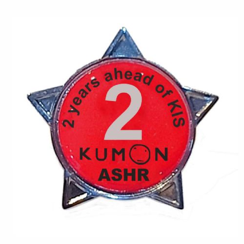 KUMON Ahead of KIS 2 yrs 2 red